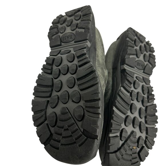 Bass Mens Spiral II Suede Slip-On Shoes 11M Gray Leather Upper Durable Outdoor S - Picture 8 of 9